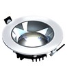 MODEL XL - Nedsænket Downlight uden lyskilde, justerbar retning 30W, 30° 220x70 mm hvid