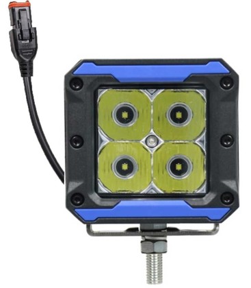 Outlet: LEDlife 12W LED arbejdslampe - Bil, lastbil, traktor, trailer, 8° fokuseret lys, IP67 vandtæt, 10-30V