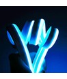 250cm RGBIC Neon Flex komplet sæt - USB, Bluetooth app, fjernbetjening, inkl. montage, 7x15 neonflex