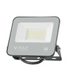 V-Tac 30W LED projektør, 135lm/W - Samsung LED chip, arbejdslampe, 1m ledning, udendørs