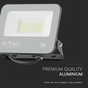 V-Tac 50W LED projektør, 135lm/W - Samsung LED chip, arbejdslampe, 1m ledning, udendørs