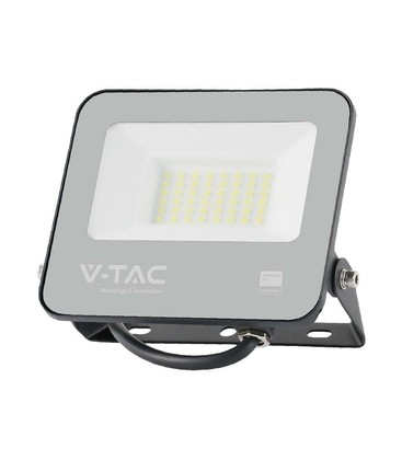 V-Tac 50W LED projektør, 135lm/W - Samsung LED chip, arbejdslampe, 1m ledning, udendørs