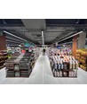 85W 3-faset Shoplight butiksbelysning - 155lm/W, 120 graders justerbar spredning, Sort