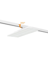 60W 3-faset Shoplight - 166lm/W, 90 graders spredning, Hvid, LED board, butiksbelysning