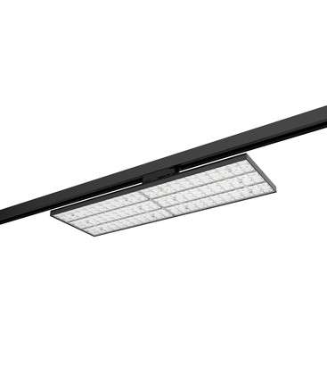 LEDlife Shoplight LED board 60W - Til 3-faset skinner, 90 graders spredning, 166lm/W, sort