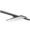 60W 3-faset Shoplight - 166lm/W, 90 graders spredning, Sort, LED board, butiksbelysning