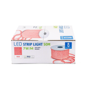 Rød LED Strip - 50m, 230V, 8mm, 7W/m