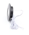 2,5W Ø6,8cm Cabi68 møbelspot RA91 - 12V DC, Hul: Ø5,5 cm, Mål: Ø6,8 cm, Sort