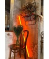 120cm Neon Tube LED Gul - Designer rør, inkl. ledning