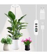 LEDlife plantelys med spyd - 12W, timer, dæmpbar, justerbar højde