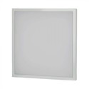 V-Tac 60x60 LED panel i ramme - 36W, indbygget i hvid ramme, til direkte montering