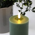 LED Candle pastel green as Picture 9 10cm