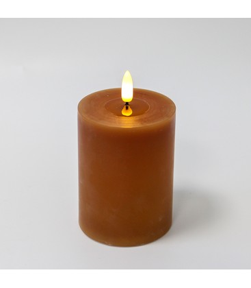 LED Candle Light Brown as Picture 10cm