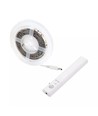 V-Tac 2,4W/m stænktæt LED strip - 1m, 6V, IP65, PIR sensor, batteri, 30 LED pr. meter