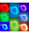 12W pr. meter RGB 16x16 Neon Flex LED - 230V, IP67
