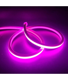 AnyCut Neon Flex 10x10 Lilla LED strip - 5m, 8W/m, 12V, Ingen klippeafstand