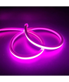 AnyCut Neon Flex 10x10 Lilla LED strip - 5m, 8W/m, 12V, Ingen klippeafstand