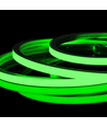 5m 8W/m AnyCut Neon Flex 10x10 Grøn LED strip - 12V DC, Ingen klippeafstand
