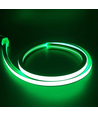 AnyCut Neon Flex 10x10 Grøn LED strip - 5m, 8W/m, 12V, Ingen klippeafstand