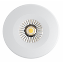 7W Lavprofil indbygningsspot - Hul: Ø6,8 cm, Mål: Ø9 cm, RA97, dæmpbar, 230V