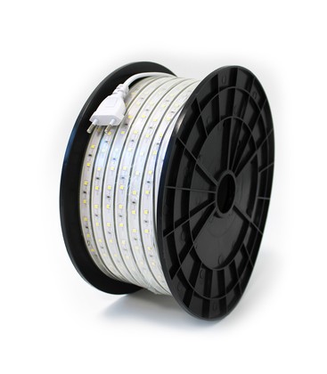 Arbejdslys 25m 230V LED strip - IP67, 60 LED/m, 5W/m, 500 lm/m