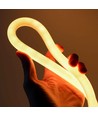 10m Neon Flex Tube til Indretning - 230V, Varm hvid, D16 Neon komplet sæt