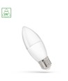 E27 1W LED kronepære - Kerteform, yderst økonomisk