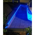 5 meter RGB CLIP-ON vandtæt LED strip - 230V, 60 LED, 9W pr. meter