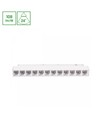 12W SYSTEM SHIFT BASIC GRID S skinnespot, 48V - 108lm/W, 220x23x42 mm, neutral hvid