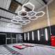 Hexagon LED 5 felter komplet sæt - RA95, 168W. inklusiv strømtilslutning