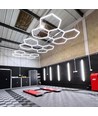 Hexagon LED 5 felter komplet sæt - RA95, 168W. inklusiv strømtilslutning