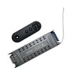 200W / 24V DC dæmpbar strømforsyning - 8.33A, IP20 indendørs, Med fjernbetjening, Flicker fri