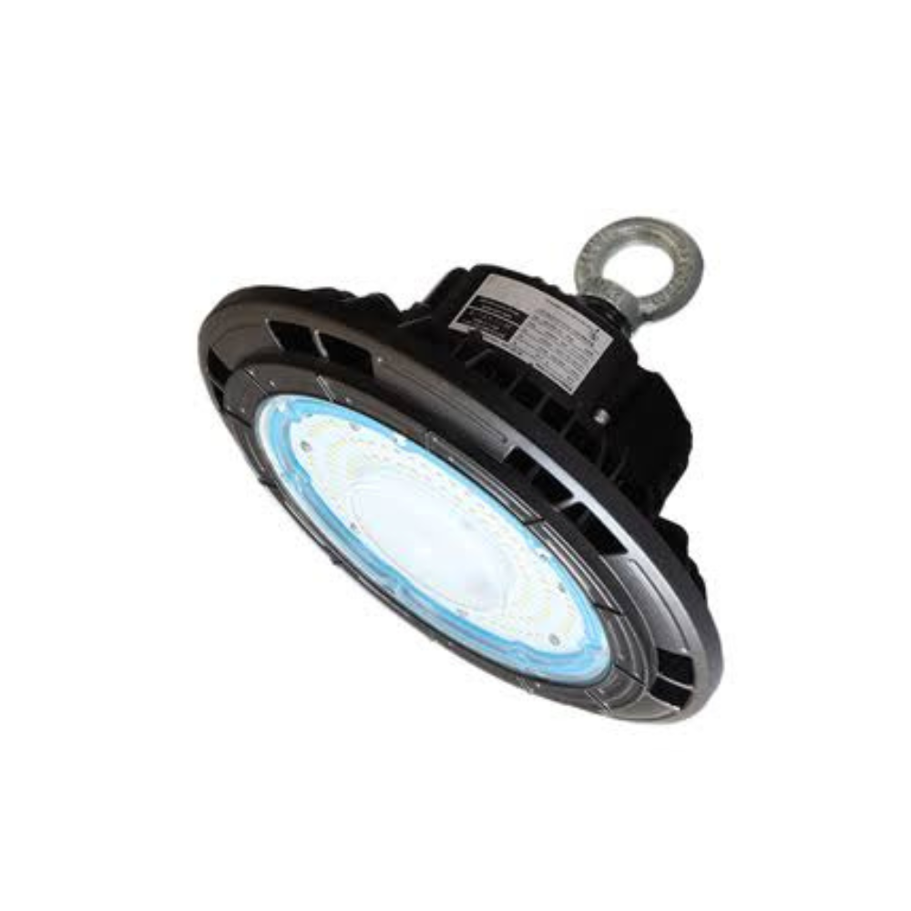 100W LED high bay - 150lm/w, IP65, Philips driver, 0-10V dæmpbar, 5 års garanti - Dæmpbar : 0-10V dæmpbar, Kulør : Neutral, Spredning : 120 °