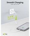 Goobay USB oplader 5W - USB-A, hvid, perfekt til mobil og lamper