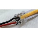 Restsalg: Fleksibelt startstik - Til COB LED strips (8 mm), 12V / 24V