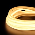 5 m. vandtæt Neon COB strip - 230V, IP67, 288 LED, 11,5W/m, kan klippes for hver 10cm