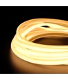 5 m. vandtæt Ridebane Neon COB strip - 230V, IP67, 288 LED, 11,5W/m, kan klippes for hver 10cm