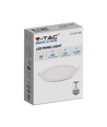 6W Ø12cm LED indbygningspanel - Hul: Ø11 cm, Mål: Ø12 cm