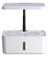 LEDlife hydroponisk køkkenhave - Hvid, inkl. vækstlys, 10 pladser, timer, 2,8L vandtank