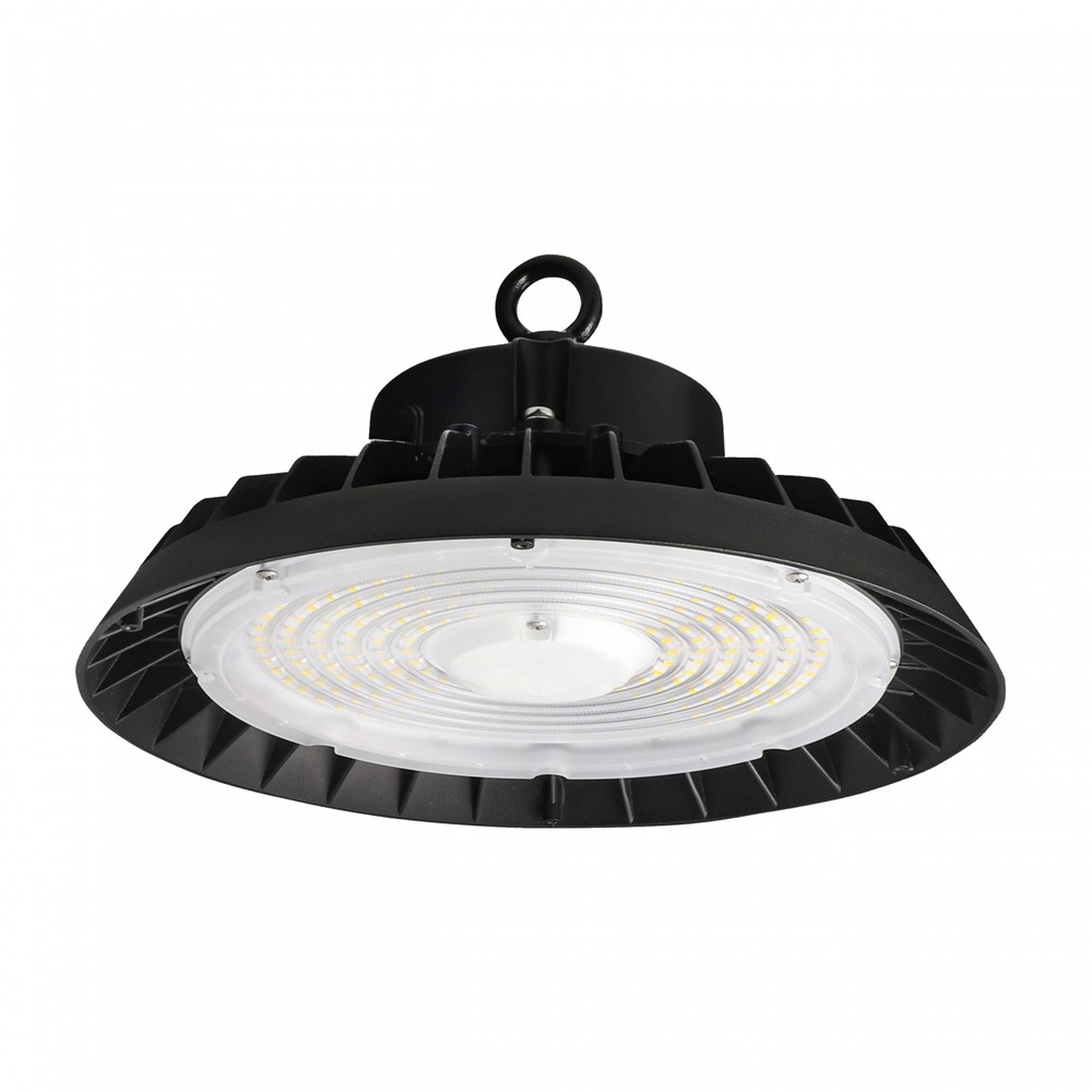 PLATEO 4 HIGH BAY 200W - Neutral Hvid, 230V, 90 °, IP65, IK09, 280x145mm, Sort, 0-10V.