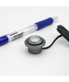 1W Ø2,9cm SPOT29 møbelspot indbygning RA90 - 12V DC, Hul: Ø2 cm, Mål: Ø2,9 cm, Børstet stål