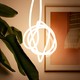 10m Neon Flex Tube til Indretning - 230V, Varm hvid, D16 Neon komplet sæt