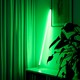 120cm Neon Tube LED Grøn - Designer rør, inkl. ledning