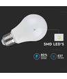 9W A60 LED Pære E27 - Plastik, 3-trins dæmpbar, 6400K