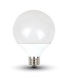 G95 LED Pære 10W E27 - 6400K, Termoplast.