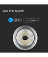 12W LED Spotlys GU10 - 6400K