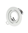 Downlight kit uden lyskilde - Hul: Ø8,5 cm, Mål: Ø9,5 cm, Hvid, vælg MR16 eller GU10 fatning
