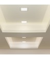 6W LED Premium Panel - 3000K, kvadratisk