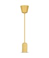 E27 Beton Pendel Lampe - beige