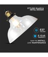 E27 Glaspendel-lampe - Transparent